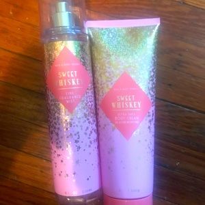 Bath and body works sweet whiskey set